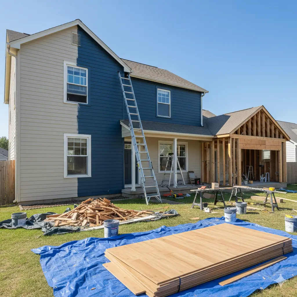 Complete home remodeling and structural renovation services